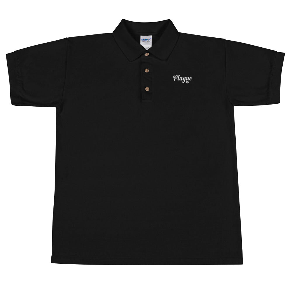 Plague Co Embroidered Male Polo