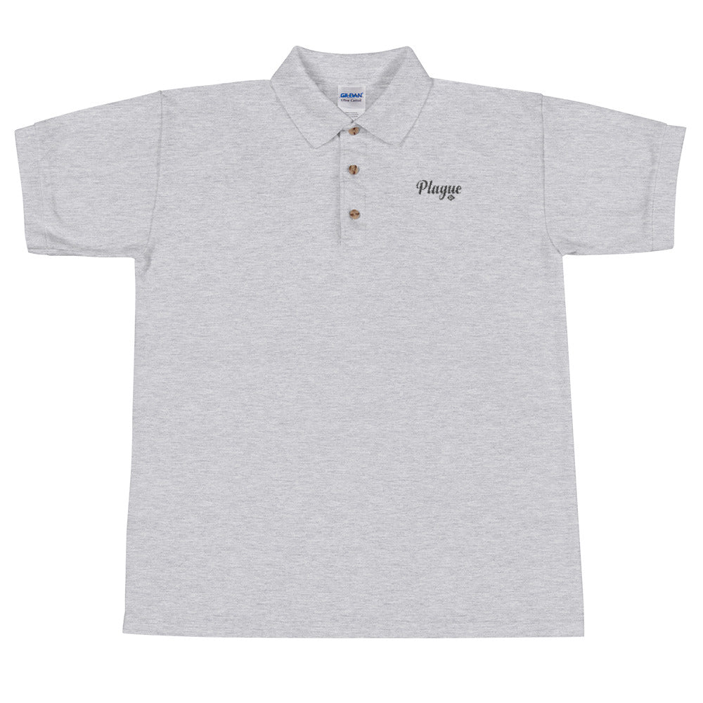 Plague Co Embroidered Male Polo